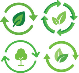 recycle symbol set