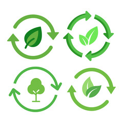recycle symbol set