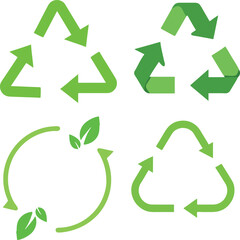 recycle symbol set