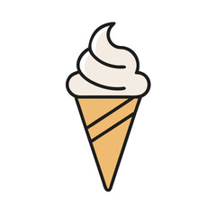 ice cream vector illustration