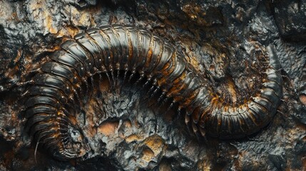 A bee collecting nectar from a bright red hibiscus flower, with a warm tropical setting