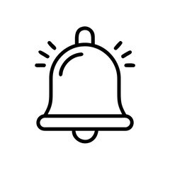 Notification Bell Symbol Icon Design