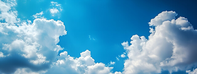 beautifull blue sky with cloud