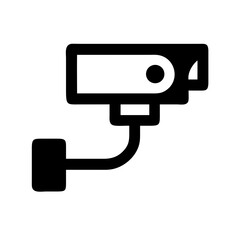 Surveillance Camera for Security Icon Design
