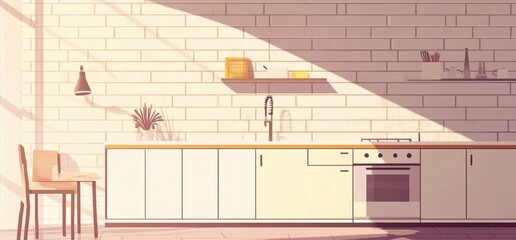 interior of modern house