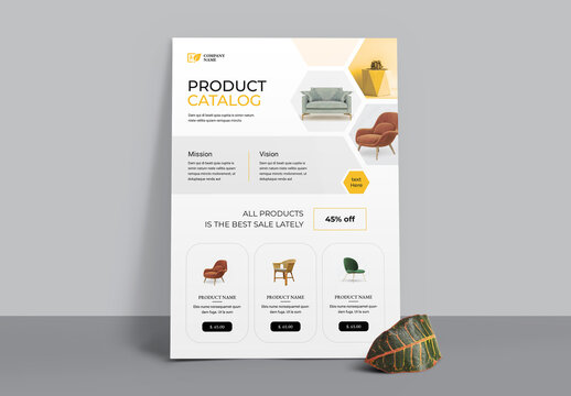 Product Catalog Flyer Template