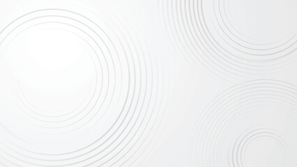 futuristic technology digital background with circle wave abstract texture white line business presentation cover corporate banner