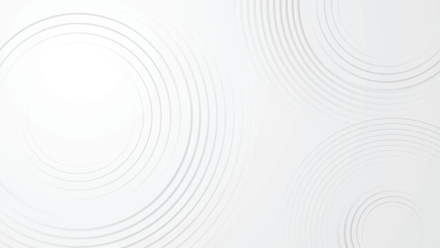 futuristic technology digital background with circle wave abstract texture white line business presentation cover corporate banner