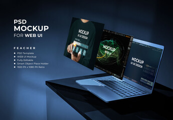UI Mockup for Web