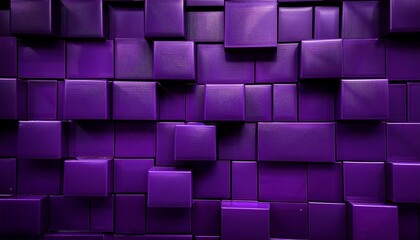abstract purple cubes background