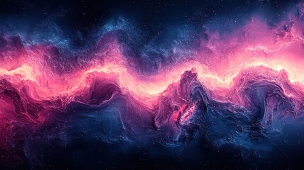 Fototapeta premium Abstract space nebula