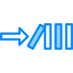 Domino Effect Icon