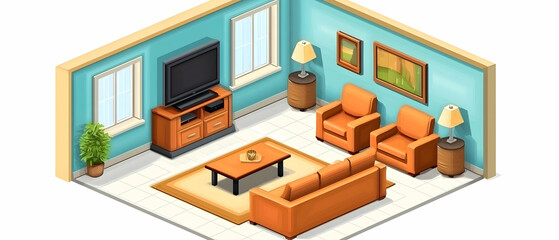 Cozy Living Room Scene