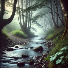 Quiet Creek relaxation and contemplation