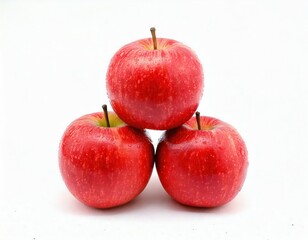 Three Juicy Red Apples: A Simple Still Life