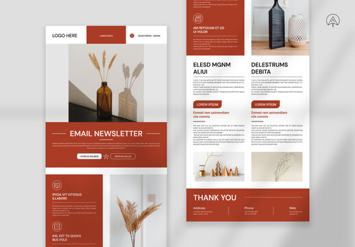 Email News Letter Layout