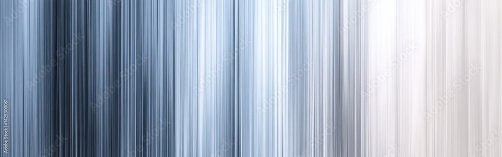 Aufkleber Pastel Blue Pencil Strokes Gradient - Minimalist Background with Delicate Lines for Modern Design Projects