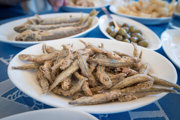 Dishes Mediterranean food