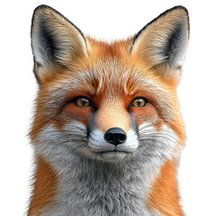 Fototapeta premium clever fox png cunning animal png red fox png forest fox png transparent background image