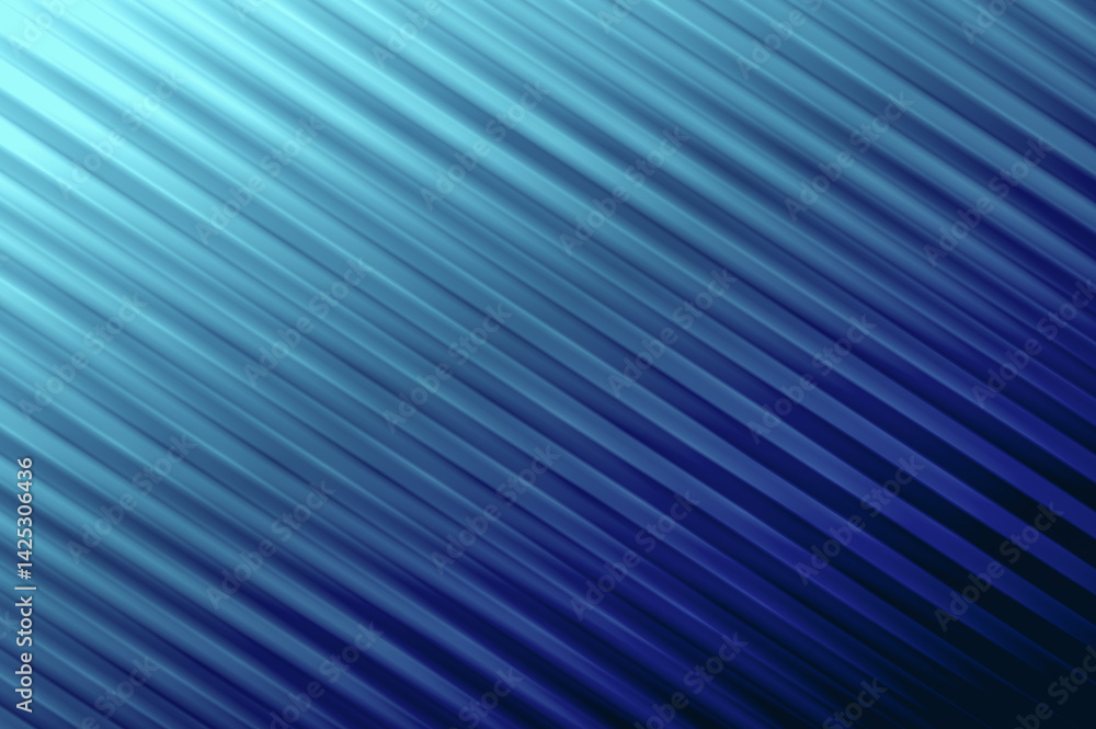 Poster abstract diagonal lines background in blue tones with light gradients for technology design business