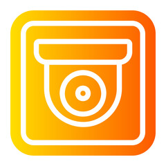 cctv gradient icon
