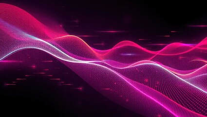 Fototapeta premium abstract sound waves frequency colorful background
