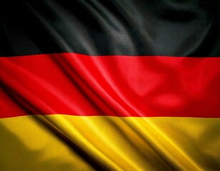 Naklejka premium Germany flag white backround 