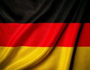 Naklejka premium Germany flag white backround 