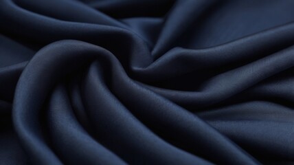 Obraz premium Close-up of a smooth fabric texture in deep rich color