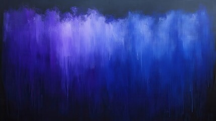 A minimalist and modern gradient of blue transitioning into purple on a deep black canvas 