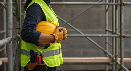 a construction worker working in the field