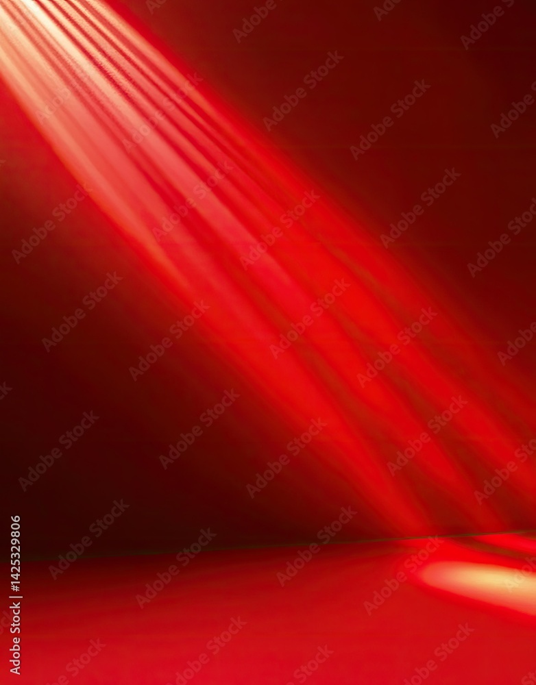 Poster a flowing red silk fabric illuminated by soft light. creating a rich texture and depth. perfect for 