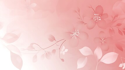 Pink Floral Spring Soft Background.