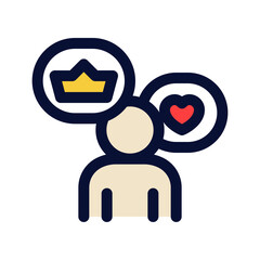 Fill Positive Affirmation Icon