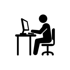 Student sitting at computer in classroom representing modern education