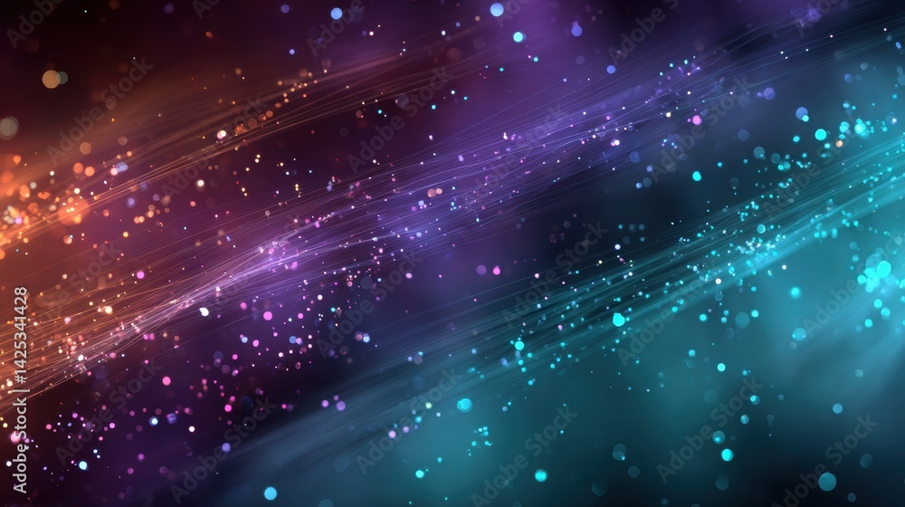 Poster healing wound animation with sparkling effects and soothing colors flowing through in a mesmerizing 