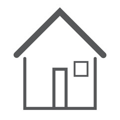 House icon set. Home icon vector, Real estate house icon. vector illustration