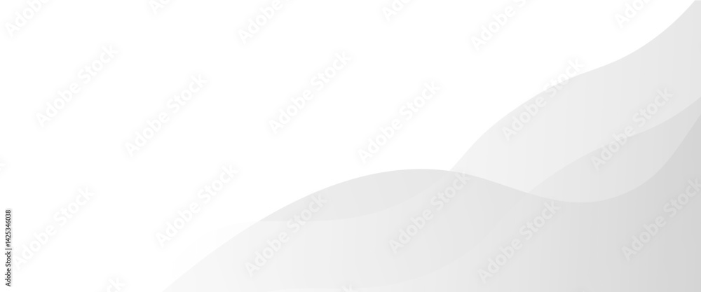 Aufkleber vector minimal geometric white light banner background abstract design.