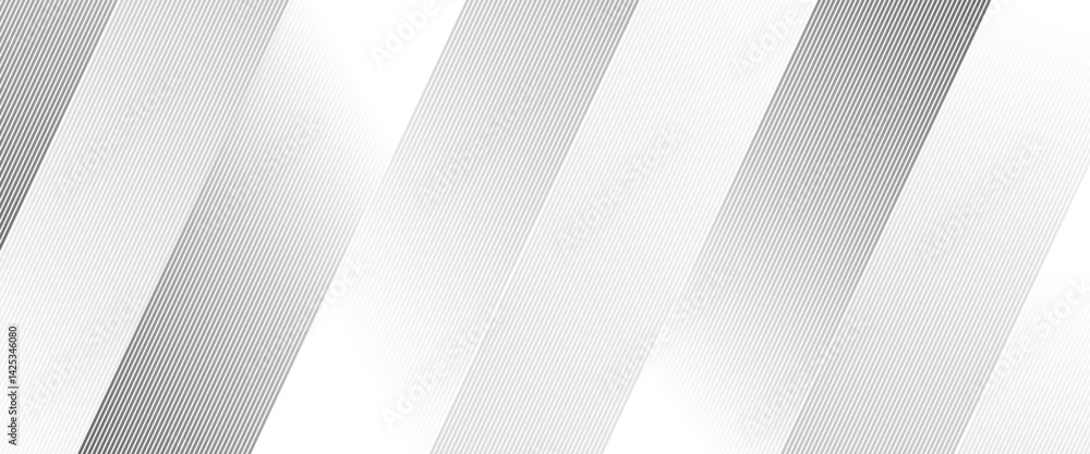 Poster Abstract background wave line elegant white striped diagonal line technology concept web texture.