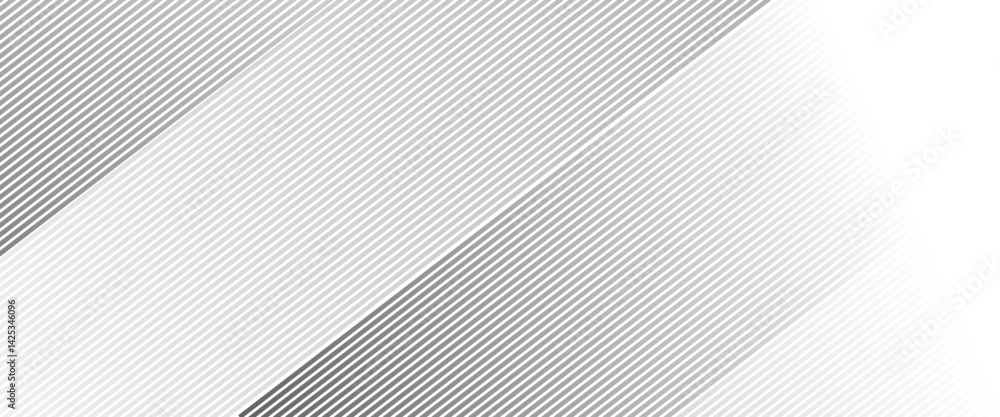 Aufkleber Abstract background wave line elegant white striped diagonal line technology concept web texture.
