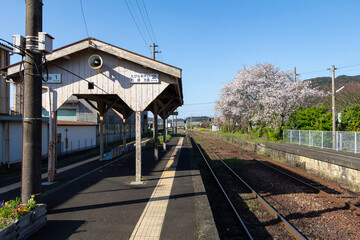 松浦鉄道佐々駅