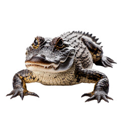 Naklejka premium Unique close-up of a reptile showcasing intricate textures and patterns in a studio setting during daylight hours