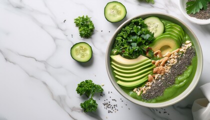 broccoli soup with cucumber