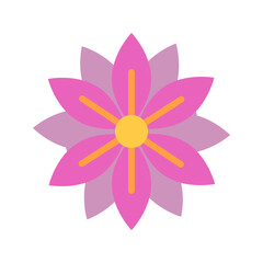 Aster icon vector image. Suitable for mobile apps, web apps and print media.