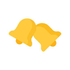 Bells icon vector image. Suitable for mobile apps, web apps and print media.