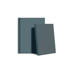 PAPER MOCKUP 129 WITH THEMES OF MODERN BLANK BOOK VECTOR FOR BRANDING OR PRESENTATIONS