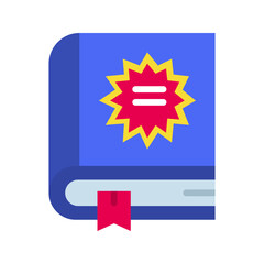 Comic Book icon vector image. Suitable for mobile apps, web apps and print media.