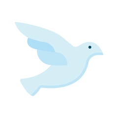 Dove icon vector image. Suitable for mobile apps, web apps and print media.