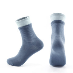 Breathable socks made of pure cotton fabric, knitted craftsmanship