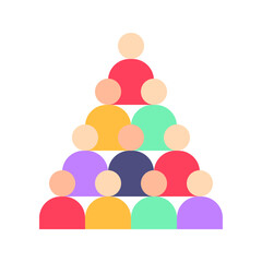 Local Audience icon vector image. Suitable for mobile apps, web apps and print media.